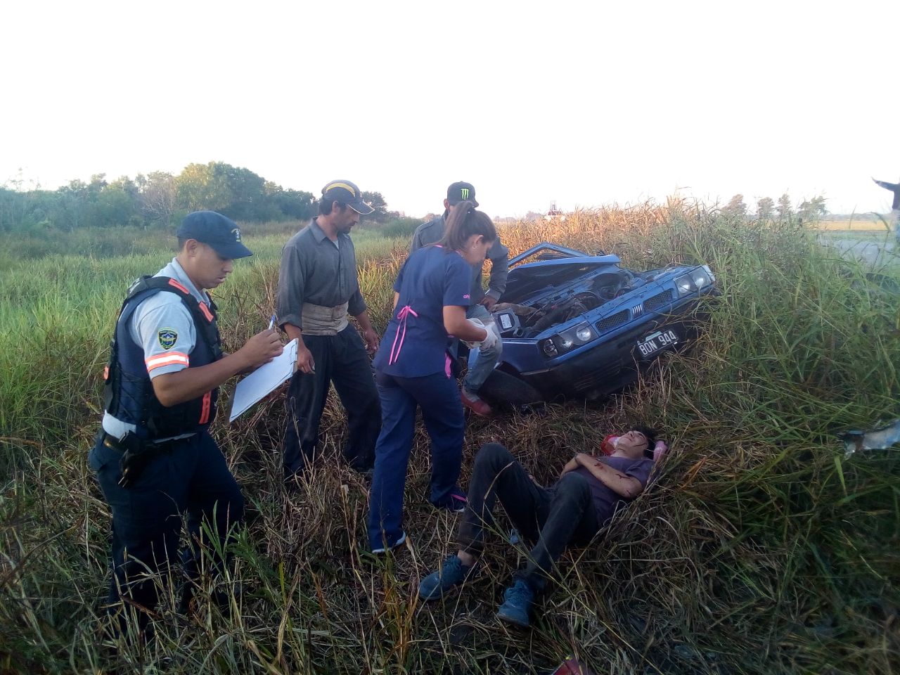 Villa ngela Conductor se salv de milagro tras un tremendo