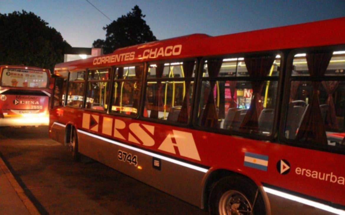 Se reactiv el servicio de colectivos Chaco Corrientes