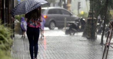 Pronóstico de precipitaciones y tormentas fuertes ponen el día en alerta amarilla