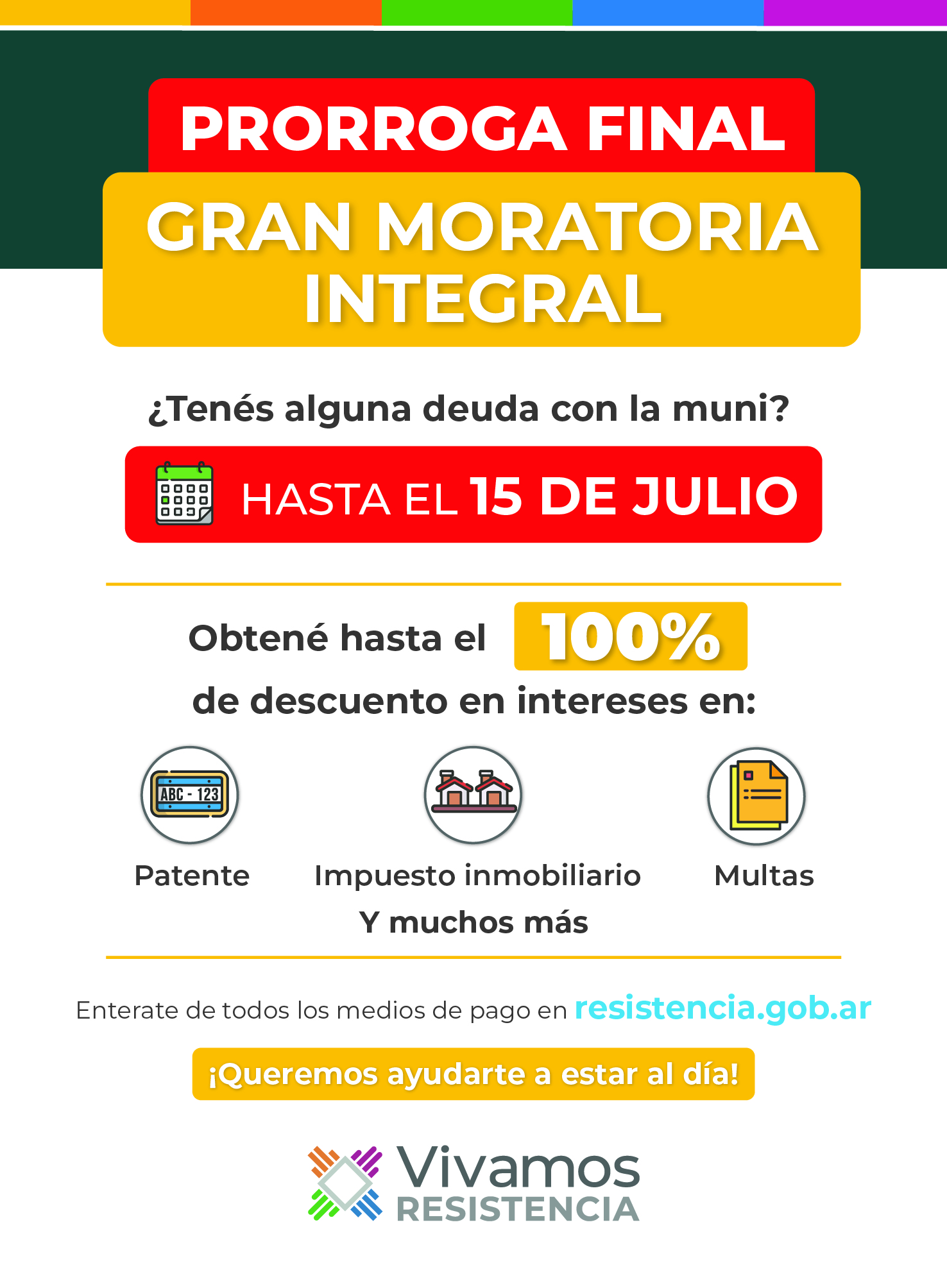 Con importantes descuentos hasta el 15 de julio hay tiempo de