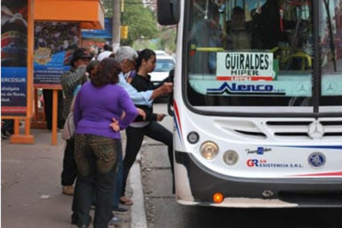 Colectivos hoy el servicio en el rea metropolitana ser hasta