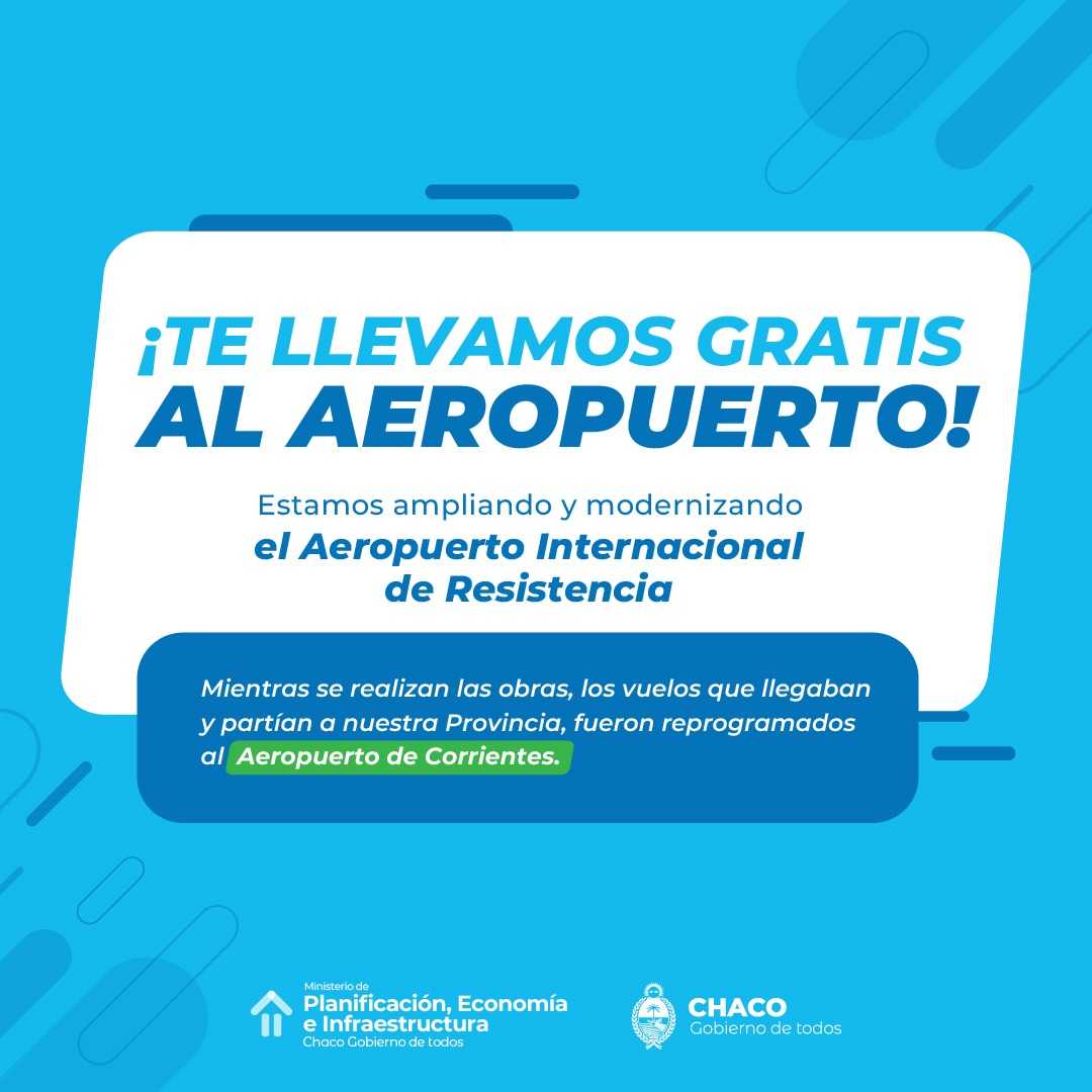 Habr servicio gratuito de transporte hacia el Aeropuerto de