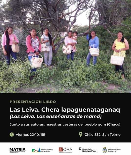 Coautoras Qom de Chaco presentan Las Leiva. Las ense anzas de