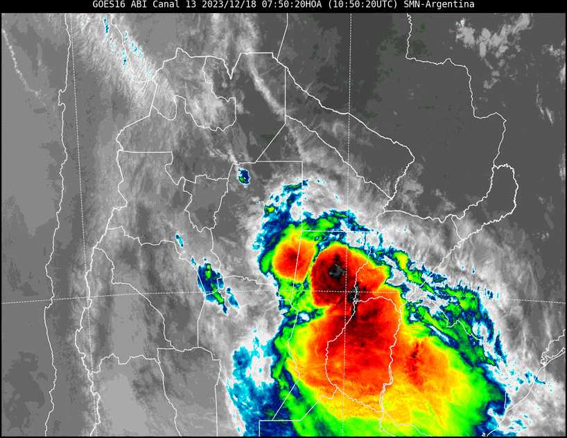 Lunes con pron stico de tormenta para el Chaco BARRANQUERAS ONLINE