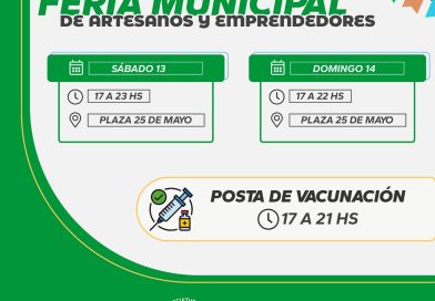 Resistencia: feria de Artesanos y Emprendedores, el fin de semana en la plaza central