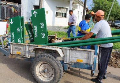 La Municipalidad de Resistencia inició operativos de señalización en calles y avenidas, recuperando la cartelería deteriorada