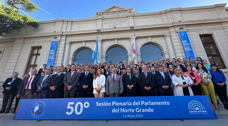 Diputados representaron las voces de los chaqueños en la 50º Sesión Plenaria del Parlamento del Norte Grande