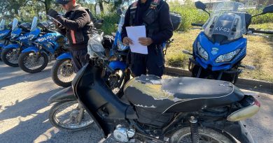 Patrulla Motorizada de Caminos: otra motocicleta fue restituida a su dueño