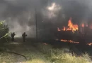 Incendio en el Roca: seis vagones en desuso se quemaron Gerli