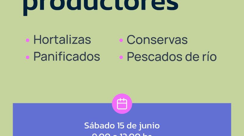 La Municipalidad de Resistencia invita a ferias de pequeños productores y emprendedores