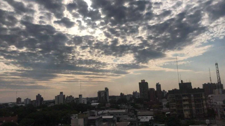 Situación meteorológica: tiempo nuboso con probabilidad de precipitaciones