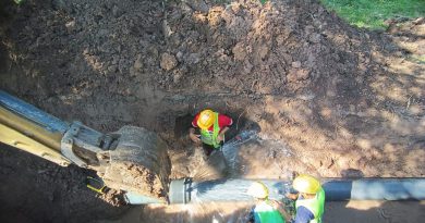 Sameep reparó tramo del acueducto central – cisterna norte en Resistencia