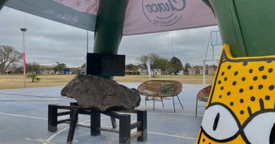 Los meteoritos del Chaco se expondrán en diferentes localidades de la provincia