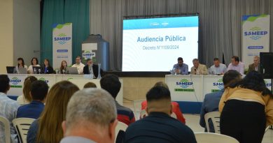 Amplia participación en la audiencia pública para readecuar la tarifa de agua y cloaca