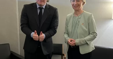 Milei se reunió con Ursula von der Leyen para afianzar la relación entre la Unión Europea y el Mercosur