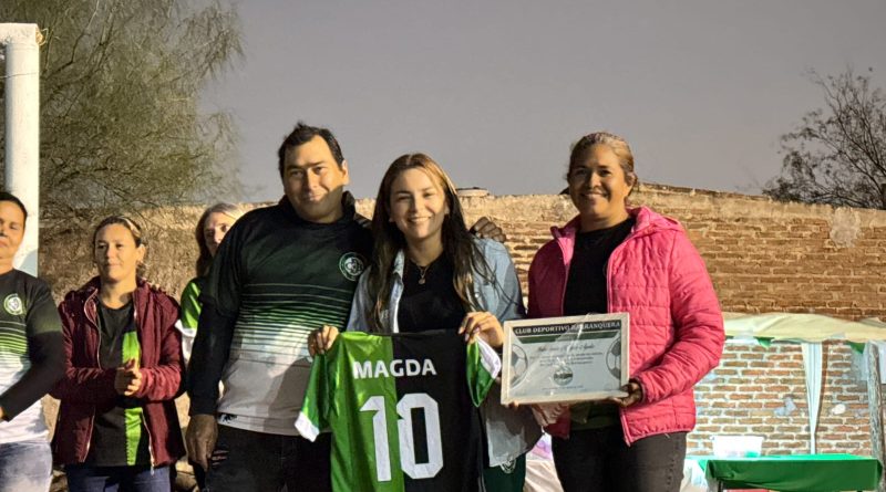 Barranqueras: Magda Ayala participó de la inauguración del “Club Deportivo Barranqueras»