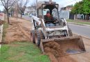 Mantienen en condiciones los parterres de las Avenidas Marconi y Sarmiento