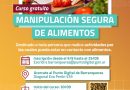 Curso gratuito de manipulación segura de alimentos