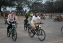 Gran movida ciclista paso por Resistencia en día mundial sin autos