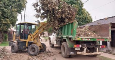 Barranqueras ejecuta operativos de limpieza y mantenimiento en la ciudad