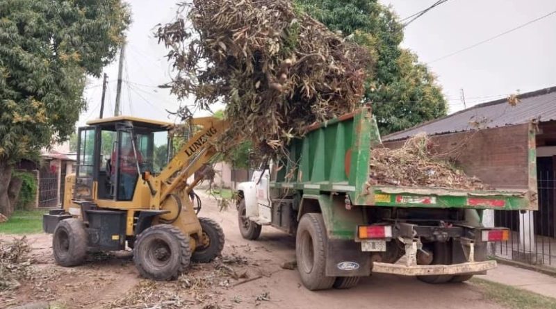 Barranqueras ejecuta operativos de limpieza y mantenimiento en la ciudad