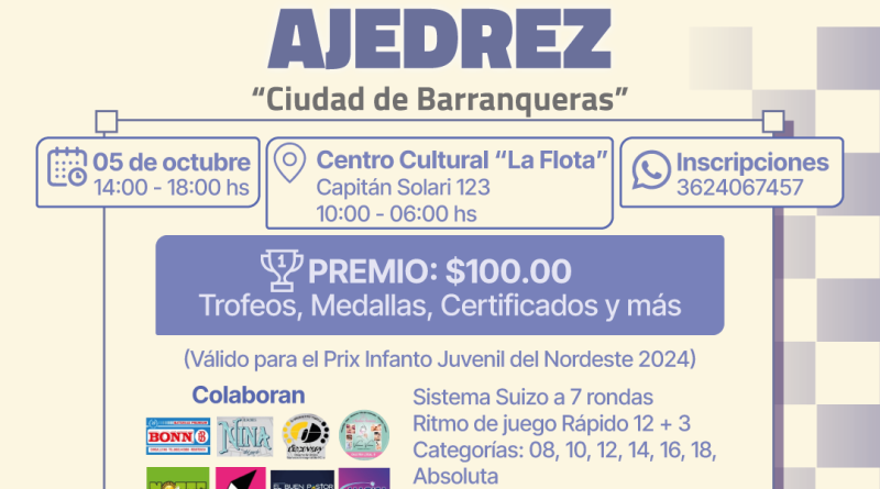 Gran Jornada de Ajedrez en Barranqueras