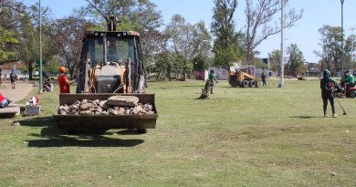 La Municipalidad de Resistencia realizó una intervención integral en el Parque Urbano Tiro Federal