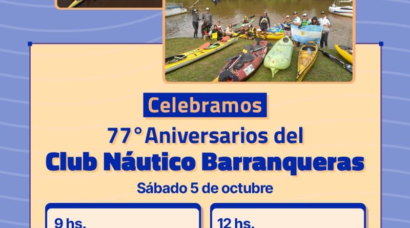 El histórico Club Náutico celebra su 77° Aniversario