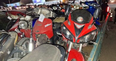 Resistencia: 15 motos y 2 autos secuestrados en operativo de control de semáforos