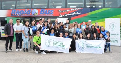 Alumnos de Huellas Argentinas viajan al Argentino de Malambo