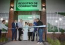 Nikisch inauguro las oficinas del Registro de Conducir en el «Parque 2 de Febrero»