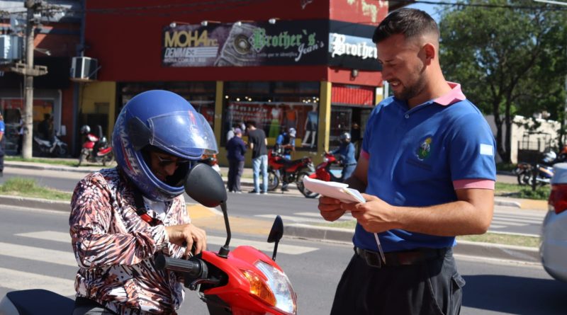 Mas controles de tránsito para mayor seguridad vial en Barranqueras