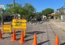 Cambia el recorrido de la Línea 5 por el bacheo en Avenida San Martín