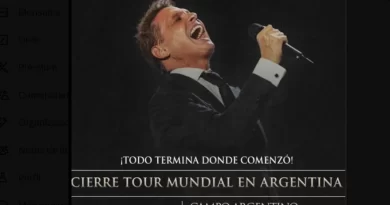 Luis Miguel cierra su gira mundial en Argentina el 17 de diciembre