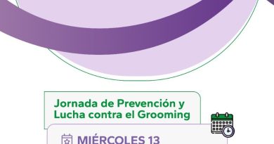 La Municipalidad de Resistencia invita a jornada contra el Grooming, en el CCN