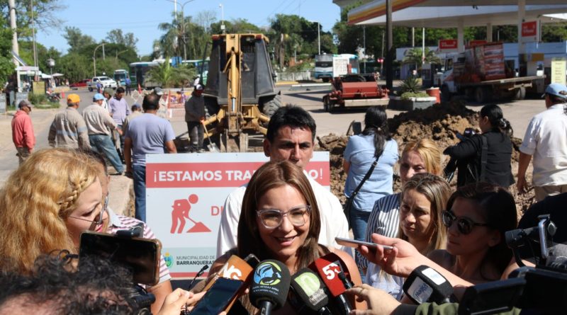 Barranqueras: Magda Ayala presentó el plan de bacheo