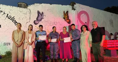 Barranqueras conmemoró el día internacional de la violencia contra la mujer