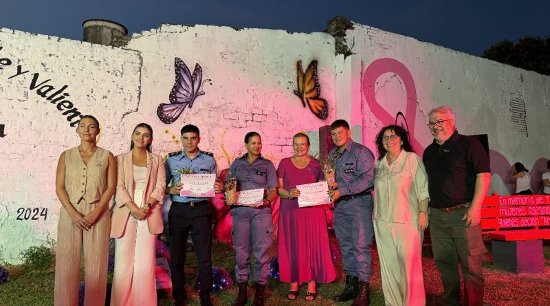 Barranqueras conmemoró el día internacional de la violencia contra la mujer