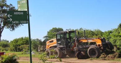 La Municipalidad acelera trabajos de perfilado antes que vuelvan las lluvias