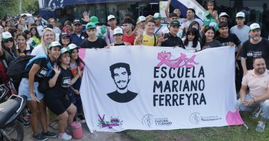 Estudiantina 2024: Alumnos de la escuela Marian Ferreyra partieron hacia Carlos Paz