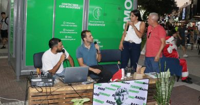 En la peatonal, el streaming de la Municipalidad de Resistencia continúa con especiales por las fiestas