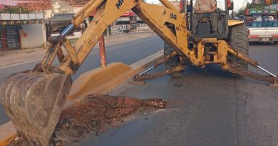 Mejoran el estado de la Avenida Castelli en dos importantes sectores