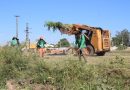 La Municipalidad de Resistencia ejecuta un operativo de limpieza integral en la Ruta 11