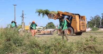 La Municipalidad de Resistencia ejecuta un operativo de limpieza integral en la Ruta 11