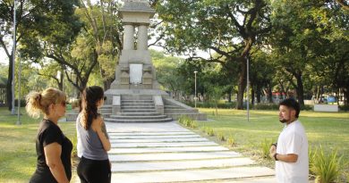 Resistencia revive parte su historia en el recorrido por la Plaza 25 de Mayo