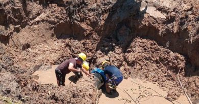 Sameep reparó tramo del acueducto Gral. San Martín y restablece el servicio de agua potable en la zona