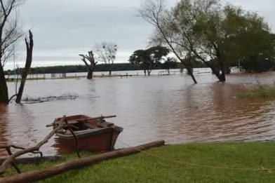 Santo Tomé declaró la Emergencia Hídrica por la crecida del río Uruguay