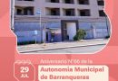 Barranqueras celebra un nuevo aniversario de su Autonomía Municipal