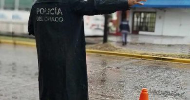 Días de lluvia: la Policía del Chaco emitió recomendaciones para prevenir accidentes