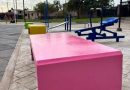 Barranqueras: avanza la puesta en valor de la Plaza Sarmiento